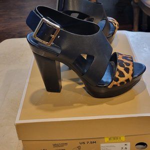 Michael Kors Leapord Platform